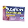 Sudafed PE Maximum Strength Nighttime Cold, Caplets 20 ea