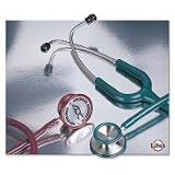 ADC ADSCOPE 603 Stainless Steel Stethoscope, Black, Adult