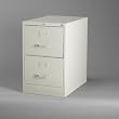 Legal Size 25" 2 Drawer File Cabinet By Hirsh Industries