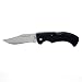 Westward 1YJE3 Folding Lock-Back Knife, Black, 3 1/4 In