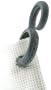 Fusionbrands Cookhook Magnetic Towel Hook, Gray
