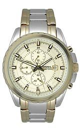 Fossil Men's Two-Tone Bracelet Watch
