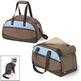 Picnic Time Amberly Driftwood Soft-Shell, Pet Carrier For Pets Up To 8