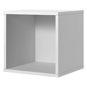 Foremost 327601 Modular Open Cube Storage System, White