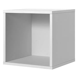 Foremost 327601 Modular Open Cube Storage System, White
