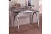 42 Inch Desk With Shelf - Glass Top Desks