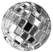 Produkt-Bild: Spiegelkugeln, Diskokugeln. Ca 20 mm. 10 St&uuml;ck. Farbe: Silber NATUR