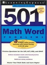 501 Math Word Problems 2nd (second) edition Text Only
