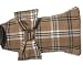 Classy Emma Rose "Walk Me Please" Wool Plaid Girl Dog Harness Dress (Small)