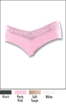 CLOSEOUT Size 8 Flirtatious by Barely There Hipster Bikini Panty - Cute and comfortable too!