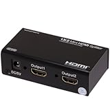 Monoprice 108204 Mini HDMI Splitter with 3D Support