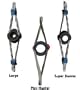 Jim Fletcher Archery Tru Peep Alum 1/4" Max Hunter