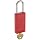 Master Lock 411 Series Zenex Lockout/Tagout Padlock, Master Keyed, 3" Body Length, 1-1/2" Shackle Clearance