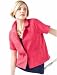 Banana Republic Women's Tall Cotton Textured Jacket