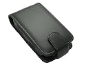iTALKonline Flip Case/Cover/Protector/Skin with Removable Belt Clip - BlackBerry 9000 Bold - BLACK