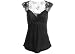 Anxiety Lace Surplice Top