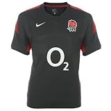 Nike England Rugby Union Away Shirt 2010 Short Sle Anthracite 9-10 (MB) Nike England Rugby Union Away Shirt 2010 Short Sle Anthracite 9-10 (MB)