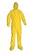 Kimberly-Clark KleenGuard A70 Yellow X-Large Chemical Spray Protection Apparel 00684 (12 per Case)