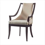 Stanley Furniture Hudson Street Upholstered Arm Chair in Dark Espresso Fini ....