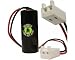 Emergency Lighting Battery for Lithonia ELB1P201N1 White Molex