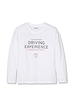 Automobili Lamborghini Camiseta Manga Larga (Blanco)