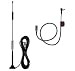 Cellphone Signal Booster Pack of Wilson Electronics Dual Band Magnet Mount Cellular Antenna and Cell Phone Antenna Adapter Cable for LG 6190, MM535, VX3200, VX6000, VX6100, VX7000, VX8100, VX9800