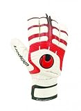 Uhlsport Torwarthandschuh Cerberus Soft SF, wei&szlig;/rot/schwarz, 8,5, 100022601