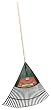 Ames True Temper Greensweeper Poly Rake With 48-Inch Wood Handle 1920000