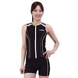 (ルモード）lemodeフィットネス水着 日本製94フロントジッパーレディース 女性用
