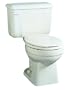 Crane Plumbing Bigfoot 1.6 GPF / 6.0 LPF 12-Inch Vitreous China Toilet Bowl, White #3941