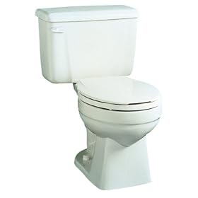 Crane Plumbing Bigfoot 1.6 GPF / 6.0 LPF 12-Inch Vitreous China Toilet Bowl, White #3941