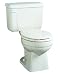 Crane Plumbing Bigfoot 1.6 GPF / 6.0 LPF 12-Inch Vitreous China Toilet Bowl, White #3941 Image