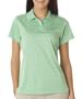 Adidas Ladies ClimaCool Mesh Solid Textured Polo, Midori, L