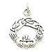 Pendant - Antiqued Silver Irish Celtic Claddagh Pendant Charm
