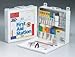 New First Aid Only 50 Person 196 Piece First Aid Bulk Kit Metal Case With a Handle For Easy Carrying