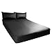 (Ship from USA) EXXXTREME Sheets Rubber Queen Size Black Bed Sheet 60X80