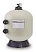 Pentair 140243 Triton II Side Mount Filter TR 140 7.06-Square Foot Filtration Area 106-GPM Flow Rate Almond/Black