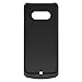 Galaxy S7 Edge Battery Case,Ruky [Newest Version] S7 Edge Battery Case 5200 Mah External Backup Battery Charger Combo Case For Galaxy S7 Edge,Backup Power Bank Case with Kickstand - (Black)