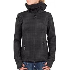 Bench Damen Sweatjacke FAST FORWARD FUNNEL NECK, BLEA1101D