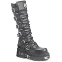 New Rock Boots - 272 - Black Leather
