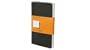 Moleskine Ruled Cahier Journal Black Pocket: set of 3 Ruled Journals
