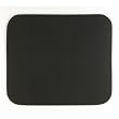 SPP Mauspad, Mousepad, Echt Leder, Rindsleder, schwarz, 25 cm x 22 cm