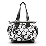 Lexie Tote - GeoBot Black/White