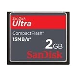 Sandisk 2GB ULTRA Compact Flash CF Card (SDCFH-002G, Static Pack)