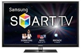 31fSzXtuJsL PN64E550 Samsung 64 Series 5 Plasma 3D 1080p HDTV with 600Hz Subfield, Smart TV, Wi Fi Built in & 2 Pairs of 3D Glasses