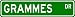 GRAMMES Street Sign ~ Personalized Family Lastname Sign ~ Gameroom, Basement, Garage Sign Novelty** METAL ALUMINUM
