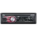 JVC KD-R 411 MP3-CD-Tuner (USB-, Front-Aux Eingang) schwarz-rot