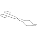 American Educational Nickel Steel Crucible Tongs, 10" Length (Bundle of 5)