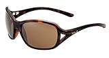 Bolle Women's Solden Sunglasses, Shiny Tortoise Frame, Polarized Lens