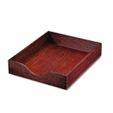 Kitchen & Home Online Shop Ranking 33591. Hardwood Letter Stackable Desk Tray, Mahogany